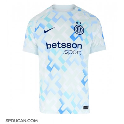 Muški Nogometni Dres Inter Milan Denzel Dumfries #2 Gostujuci 2025-26 Kratak Rukav Muški Nogometni Dres Inter Milan Denzel Dumfries #2 Gostujuci 2025-26 Kratak Rukav